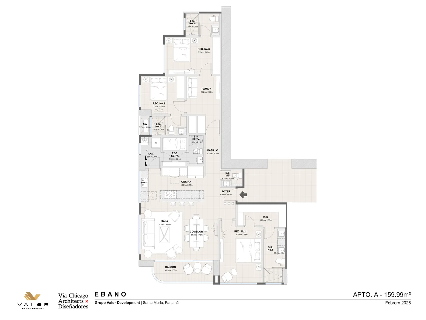 Ébano — Floor plans 1