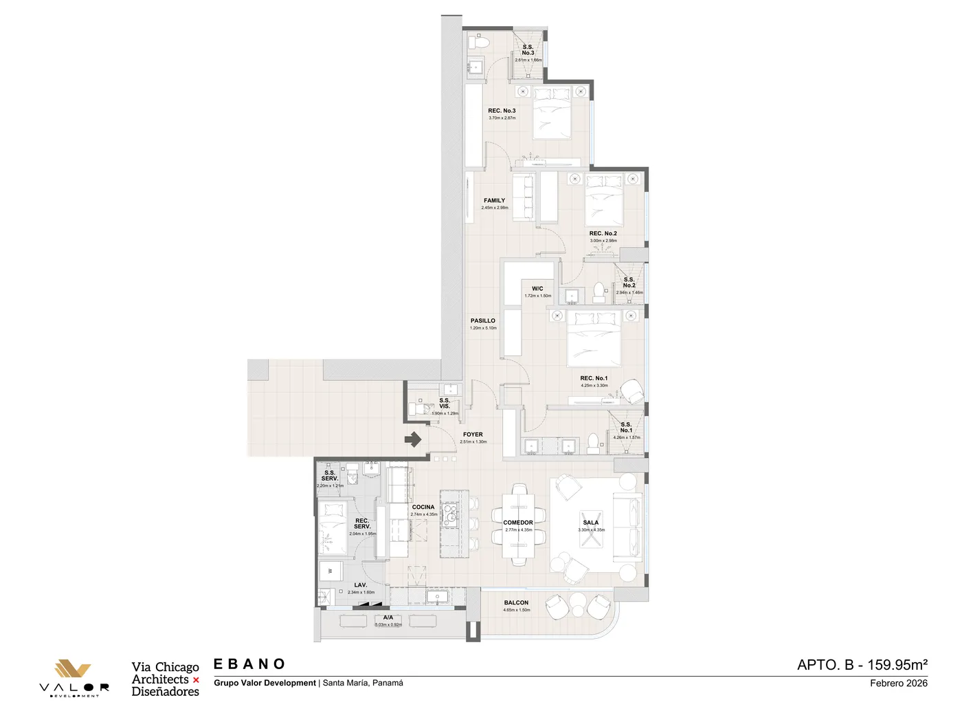 Ébano — Floor plans 2
