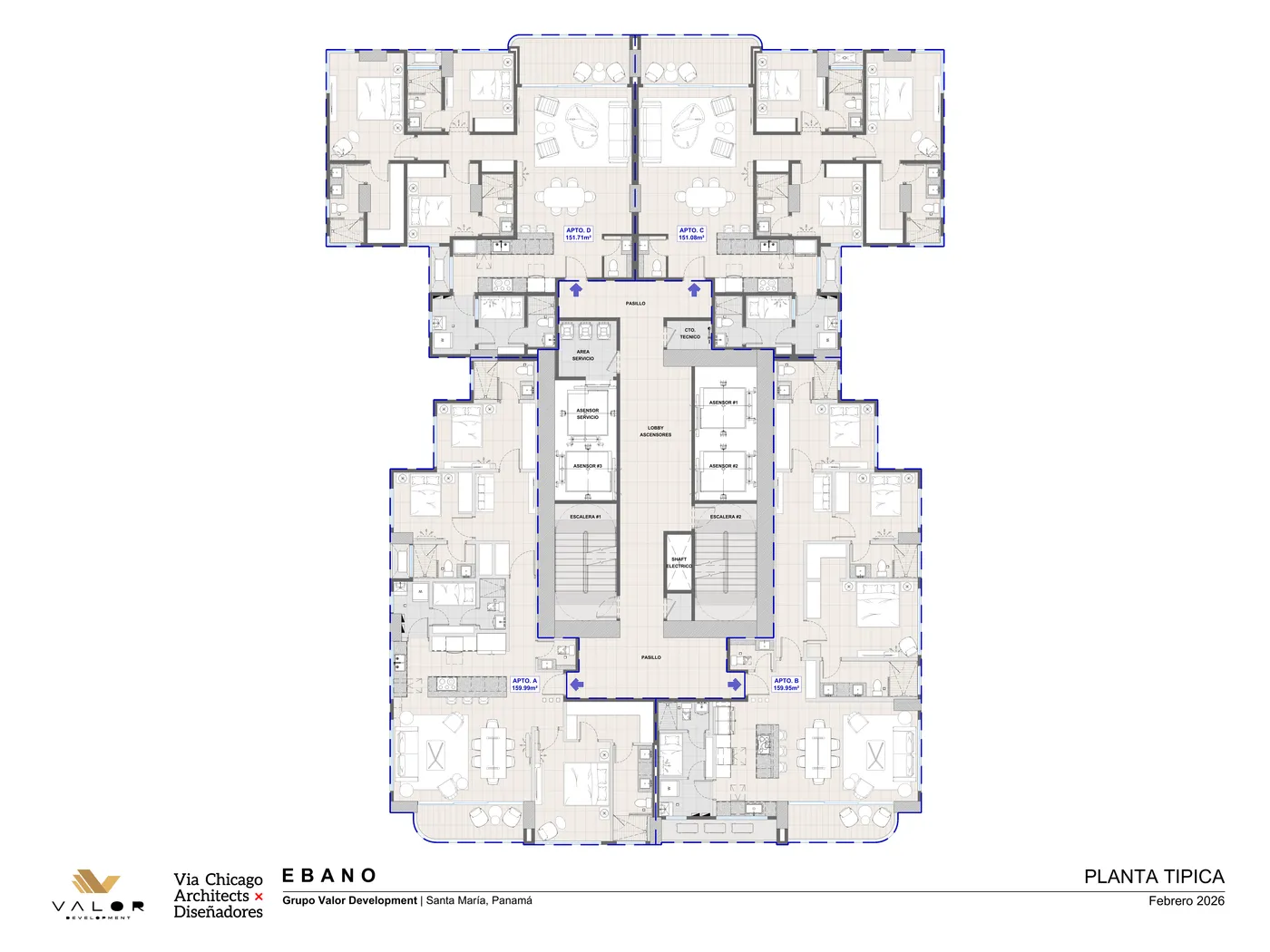 Ébano — Floor plans 3