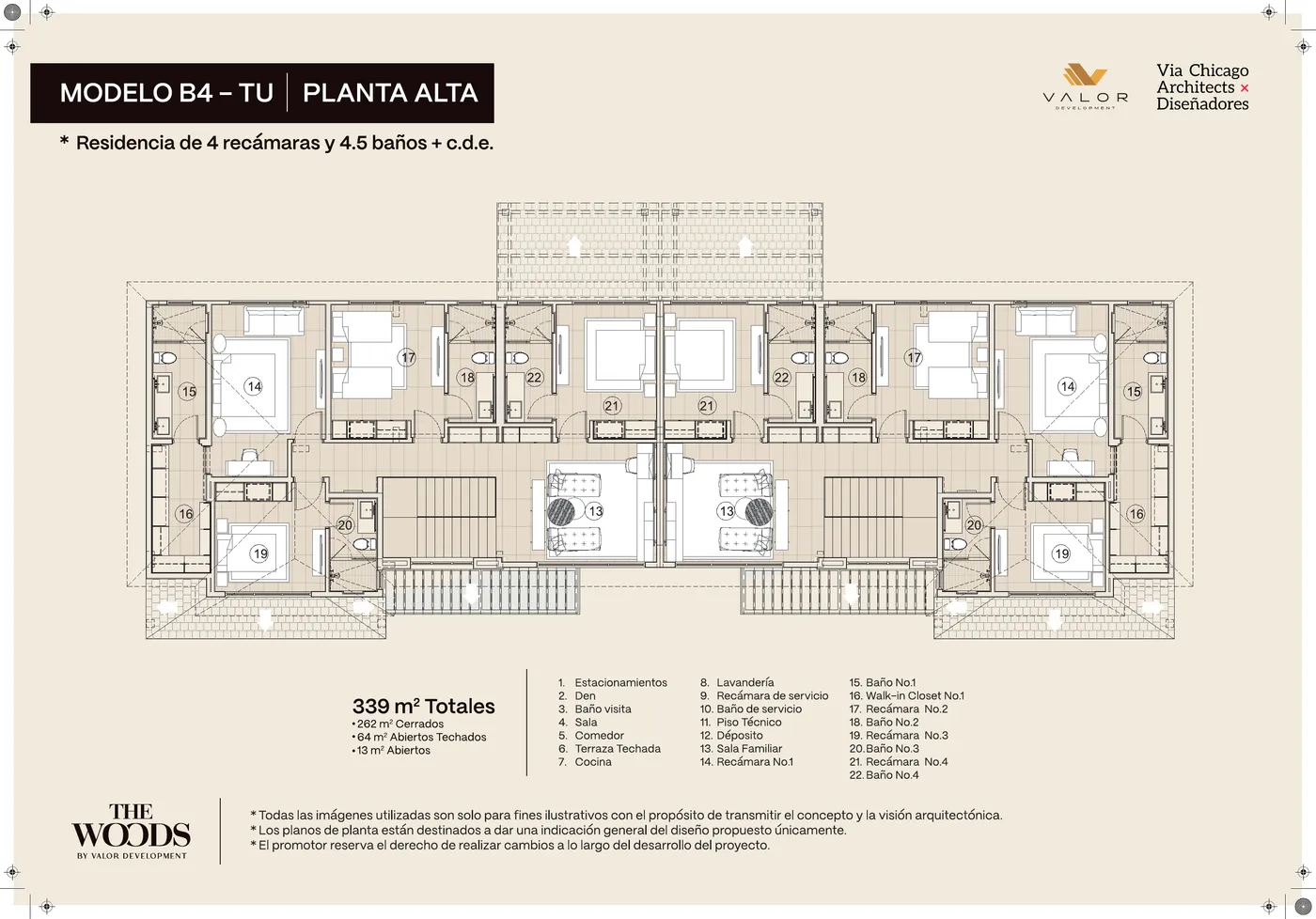The Woods — Floor plans 4
