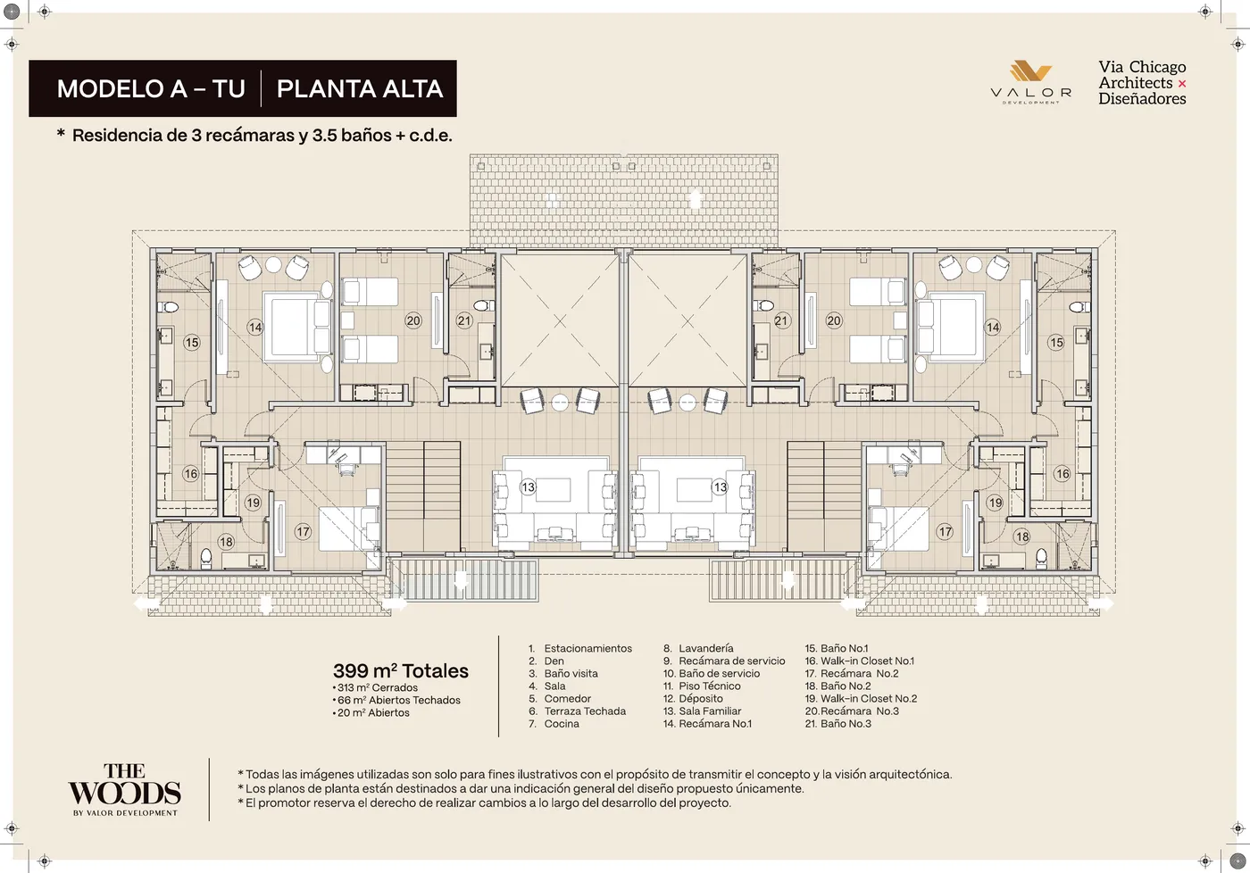 The Woods — Floor plans 6